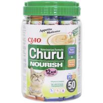 Churu Cat Nourish vista/tuncis 50x14 g - biezenis kaķiem | EVC111 | 8859387701602