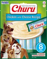 Churu Dog skanėstai šunims su vištiena ir sūriu 8x160 g | EUD604 | 18859387701142