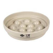D&D Home Sue Slow Feeder Dot White (20 x 20 x 4,5 cm) 750 ml | 13117 | 4047059482377
