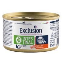 Exclusion Intestinal konservai katėms su kiauliena ir ryžiais 85 g | 8011259004338