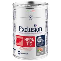 Exclusion Hepatic šunų konservai su kiauliena, ryžiais ir žirniais 400 g | 8011259003898