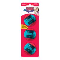 KONG Squeezz Action Ball Red Small 3 pcs | 14206 | 035585464084