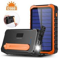 4smarts Prepper solar power bank 12000mAh grey