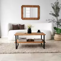 Kavos staliukas, Hanah Home, Ąžuolas, 85 x 40 x 60, cm