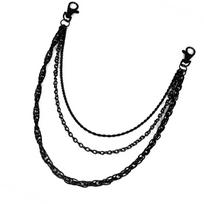 Fashion Punk Rock Pants Chain Classic Black Pants Chain Adornment For Men Adding Edge To Any Fashion Ensemble juoda