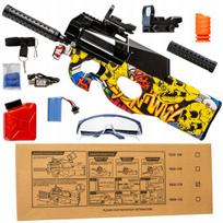 Žaislinis automatinis šautuvas P90 GUN Csgo + šoviniai
