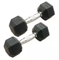 Hexagon šešiakampis hantelis 15kg (1vnt)
