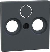 Cover plate for TV/SAT socket, anthracite, Merten System M 297514 | 4011281894147