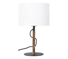 Stalinis šviestuvas PINUS 1xE27/40W/230V balta/medis