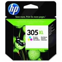 HP No.305XL kasečių rinkinys (3YM63AE), žydra, purpurinė, geltona kasetė
