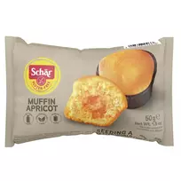 Schär MUFFIN APRICOT - keksiukas su abrikosų džemu, 50g