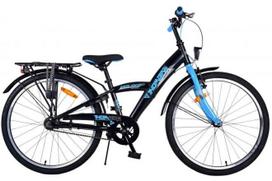 Vaikiškas dviratis Volare Thombike 24", juodas-mėlynas