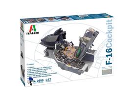 Italeri - Lockheed Martin F-16 Cockpit, 1/12, 2990