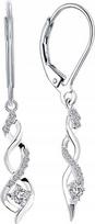 Sidabriniai auskarai su cirkoniais Bydgoska 2,5 g 1016