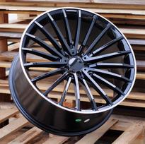 Ratlankis RACINGLINE MR532 R20x9.5 5x112 ET 38 CB 66.6 (Black Polished Lip) (850 kg)