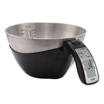 Elektroninės virtuvinės svarstyklės su dubeniu, 5kg