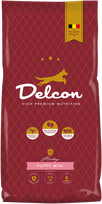 Delcon Visavertis pašaras mažiems šuniukams PUPPY MINI, mažų veislių / 3kg