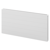 Mexen Line CL21 plokščias radiatorius 300 x 1400 mm, šoninis prijungimas, 883 W, baltas - W421L-030-140-00
