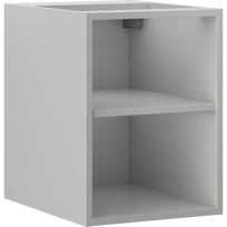 Mexen Box-A atvira spintelė su lentyna 35 cm, pilka matinė - 91AX2-0350-470-0-62