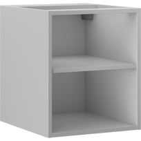 Mexen Box-A atvira spintelė su lentyna 40 cm, pilka matinė - 91AX2-0400-470-0-62