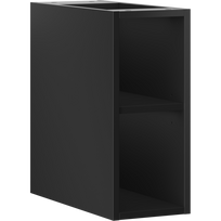 Mexen Box-A atvira spintelė su lentyna 20 cm, juoda matinė - 91AX2-0200-470-0-71