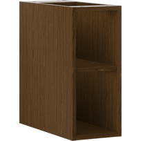 Mexen Box-A Atvira spintelė su lentyna 20 cm, riešutas - 91AX2-0200-470-0-86