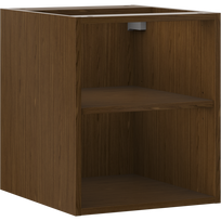 Mexen Box-A atvira spintelė su lentyna 40 cm, riešutas - 91AX2-0400-470-0-86