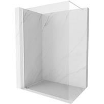 Mexen Kioto-X dušo sienelė Walk-in 60 x 200 cm, skaidri 10 mm, balta - 800-060-101-20-00-X