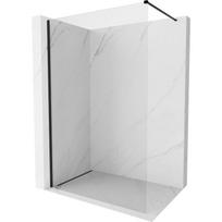 Mexen Kioto-X dušo sienelė Walk-in 120 x 200 cm, permatoma 10 mm, juoda - 800-120-101-70-00-X