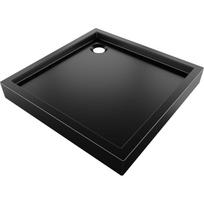 Mexen Flow+ kvadratinis dušo padėklas 90 x 90 cm, juodas matinis - 46S709090H