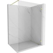 Mexen Lunar dušo sienelė Walk-in dešinė 120 x 200 cm, skaidri 8 mm, auksinė matinė - 830-120-000-55-00-P