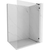 Mexen Lunar L dušo sienelė Walk-in dešinė 90 x 200 cm, skaidri 8 mm, juoda - 830L-090-000-70-00-P