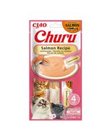 INABA Churu Cat Salmon 4x14g kreminis lašišos skonio skanėstas katėms