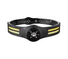 LED pakraunamas žibintuvėlis ant galvos su raudonas šviestuvas USB LED/3W/5V IP43 470 blizgus 5 h 650 mAh