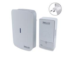 Bevielis prijungiamas durų skambutis PIEZO BELL 230V + 1x23A IP40 balta