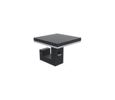 LED Lauko sieninis šviestuvas su jutikliu BARI LED/10W/230V 4000K IP54 antracitas