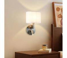 Brilagi - LED sieninis šviestuvas DAYA 1xE14/40W/230V + LED/3W balta/matinis chromas