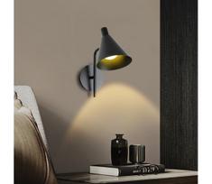 Brilagi - LED sieninis šviestuvas LUCERA LED/3W/230V juoda