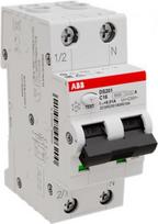 2P C 16A 10mA Residual Current Circuit Breaker with Overcurrent Protection (RCBO) DS201 C16 A10 2CSR255180R0164 | 8012542739418