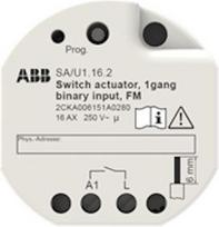 SA/U1.16.2 Switch Actuator, 16A, FM 2CKA006151A0280 | 4011395309865