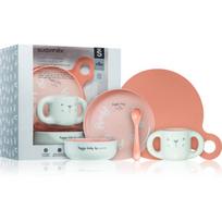 Suavinex Hygge Toddler Feeding Set indų rinkinys vaikams 6 m+ Pink