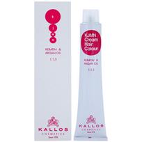 Kallos KJMN Professional Cream Hair Colour Keratin & Argan Oil plaukų dažai su keratinu ir arganų aliejumi atspalvis 12.81 Special Ultra Blonde 100 ml