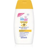 Sebamed Sun Care Baby Multi Protect Sun Milk apsaugos nuo saulės losjonas vaikams SPF 50+ be kvapiųjų medžiagų 200 ml