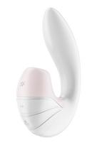G-taško vibratorius su klitorio pulsatoriumi baltas - SATISFYER SUPERNOVA