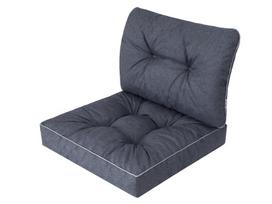 Pagalvių komplektas kėdei Emma Tech 50 cm, mėlynas