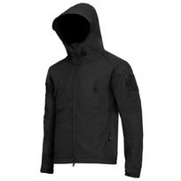 Vyriška softshell striukė Falcon, Texar, atspari vandeniui 2000 mm, 6 kišenės, kvėpuojanti ir greitai džiūstanti, juoda