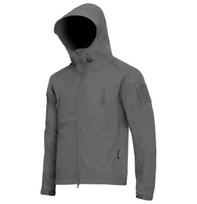 Vyriška softshell striukė Falcon, Texar, atspari vandeniui 2000 mm, 6 kišenės, kvėpuojanti ir greitai džiūstanti, pilka