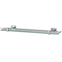 Haceka Mezzo stiklinė lentynėlė 60x12.7cm, chromas
