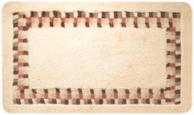 Vonios kilimėlis Sealskin Cubes, 60 x 100 cm, camee