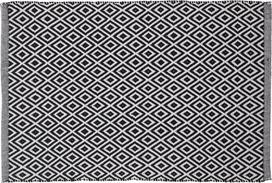 Vonios kilimėlis Sealskin Trellis, 90 x 60 cm, juodas